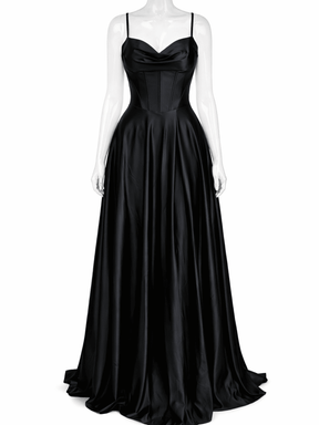 Vestido Para Festa Estilo Princesa Preto