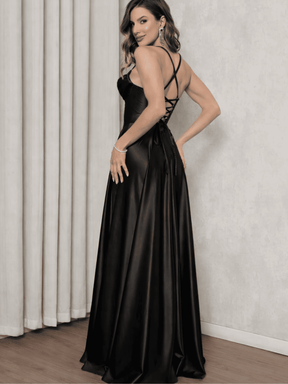 Vestido Para Festa Estilo Princesa Preto