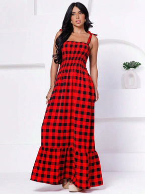 vestido-elegante-xadrez