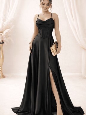 Vestido Para Festa Estilo Princesa Preto